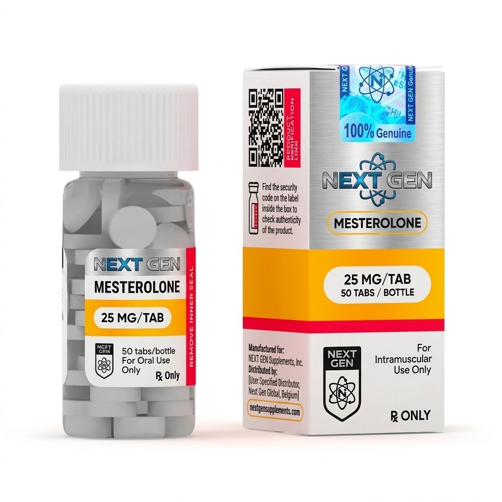 Proviron 25mg (Mesterolone) – 50 Tablets