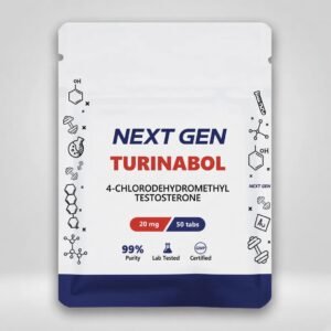 Turinabol 20mg (Chlorodehydromethyltestosterone)