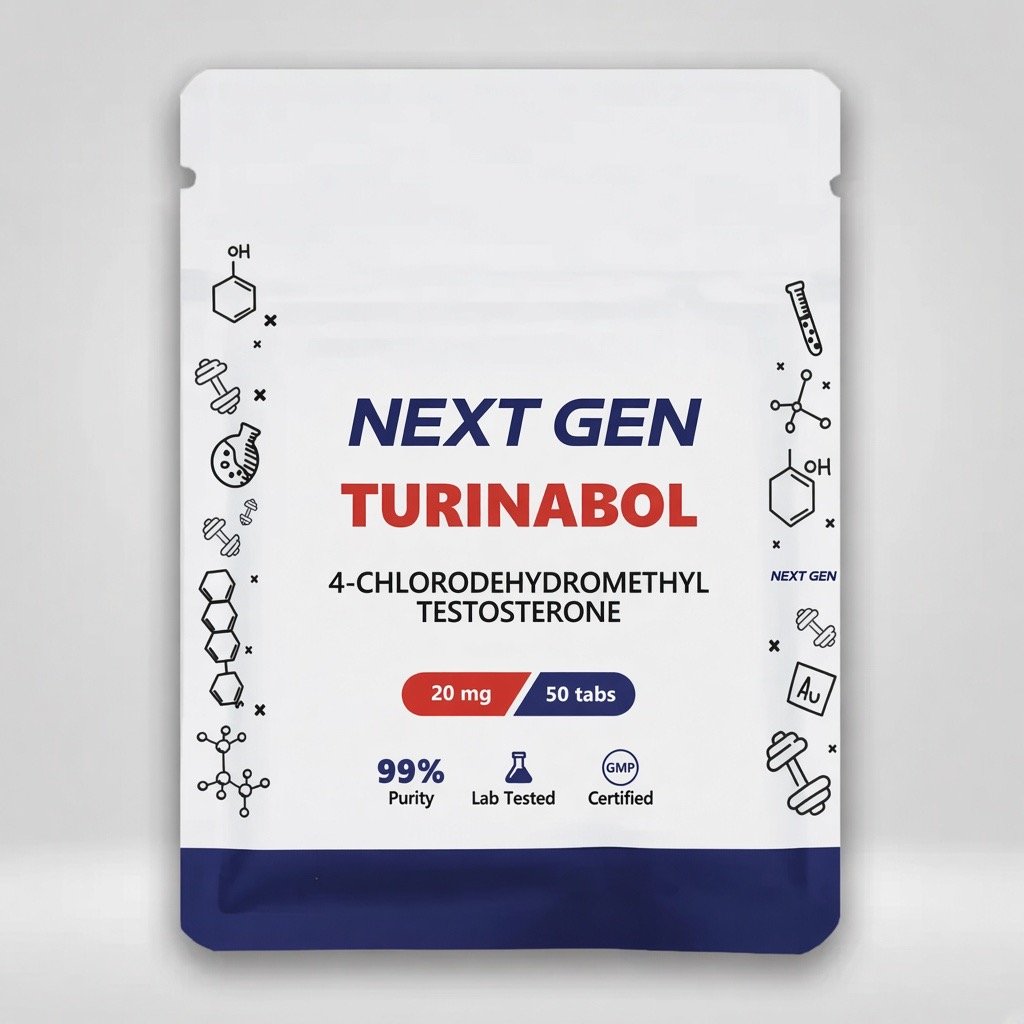 Turinabol 20mg (Chlorodehydromethyltestosterone)