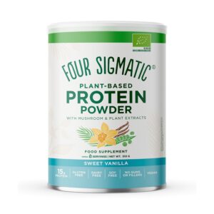 Plant-Based Protein with Mushrooms – Sweet Vanilla