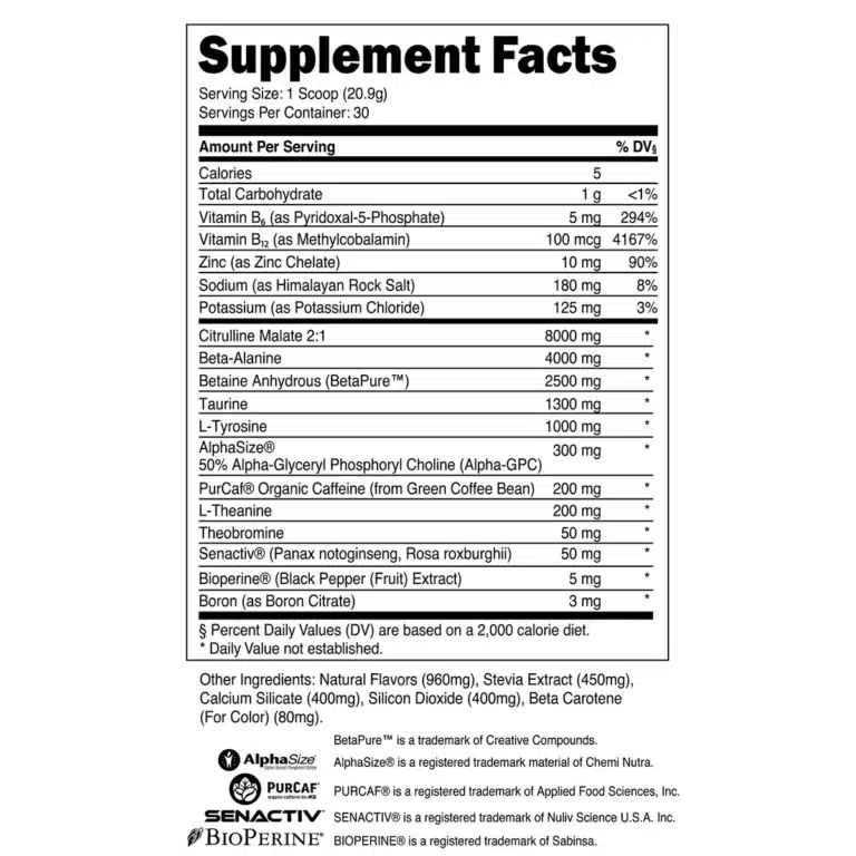 PreSeries BULK Pre-Workout - Image 2