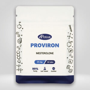 Proviron – Mesterolone 25mg/50tabs – Apoxar “LIMITED SUPPLY”