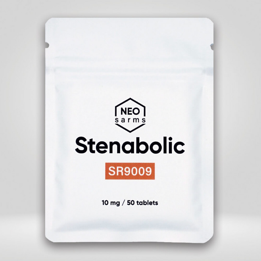 Stenabolic – SR9009 (Lean Muscle/Fat Loss) 10mg/50tabs – NEO Sarms