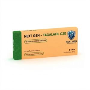 Tadalafil 20mg – 10 Tablets | Cialis Generic